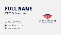 Military Shield Emblem  Business Card