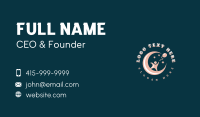 Toddler Balloon Moon Business Card