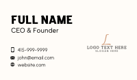 Occassion Business Card example 1