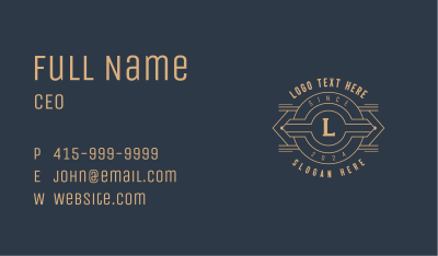 Upscale Company Agency Business Card Image Preview