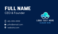 Web Geek Cloud Business Card Design