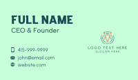 Seafood Lobster Plate Business Card