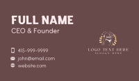 Massage Parlor Business Card example 1