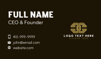 Business Technology Letter C  Business Card Design