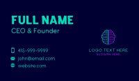 Neural Networks Business Card example 2