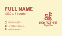 Show Business Card example 1