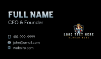 Lady Valkyrie Warrior Business Card