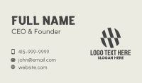 Pedestrian Business Card example 2