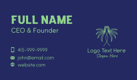 Indoor Palm Plant  Business Card