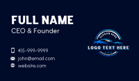 Race Car Detailing Business Card