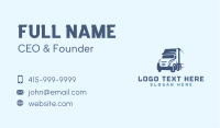 Transport Vehicle Truck Business Card