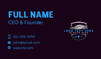 Car Garage Detailing Business Card