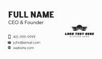 Biker Helmet Rider Business Card