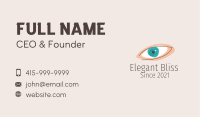 Minimalist Eye Clinic  Business Card