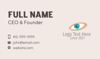 Optician Business Card example 3