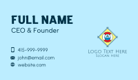Navy Business Card example 1