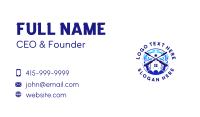 Pressure Washer House Business Card