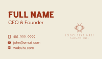 Natural Herb Letter Business Card