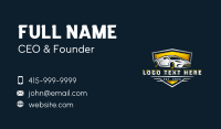 Car Transportation Detailing Business Card