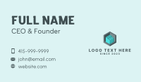 Software Programming Cube Business Card