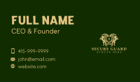 Medievel Shield Horse Crest Business Card