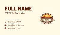 Sand Desert Outdoor Business Card