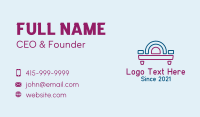 Sofa Bed Arch Business Card Design