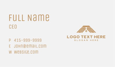Property Roof Renovation Business Card Image Preview
