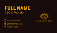 Ornament Star Eye Business Card Design