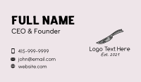 Kitchen Knife Business Card example 4