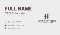 Carpentry Hammer Renovation Business Card