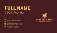 Wild Tiger Varsity Business Card Design