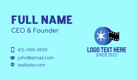 Broadcasting Business Card example 1