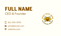 Natural Bee Farm Business Card