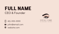 Beauty Eye Cosmetics Business Card