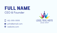 Colorful Business Card example 1