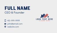 Realty Patriotic Home Business Card