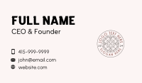 Funeral Business Card example 4