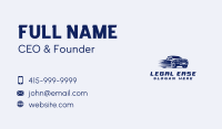 Fast Pickup Truck Business Card