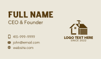 House Renovation Contractor  Business Card
