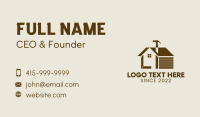 House Renovation Contractor  Business Card Design