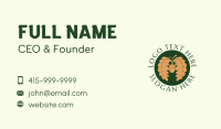 Acorn Nut Agriculture Business Card