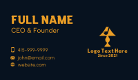 Desk Lamp Business Card example 3