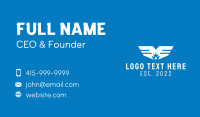 Travel Airline Wings Business Card