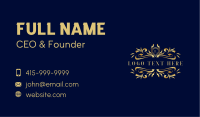 Ornament Luxury Hotel Business Card