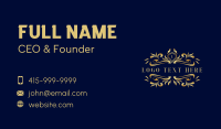Ornament Luxury Hotel Business Card