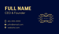 Ornament Luxury Hotel Business Card Design