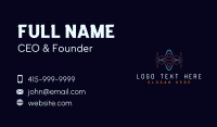 Soundwave Business Card example 3
