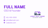 Laptop Tech Gadget Business Card