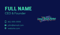 Pop Culture Business Card example 2